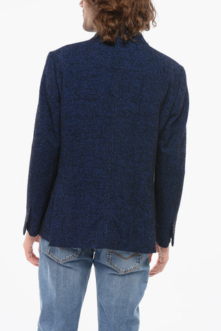 CC COLLECTION Wool-blended Blazer with Removable Layer