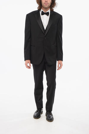 CODE Three-Piece Suit With Peak Lapel