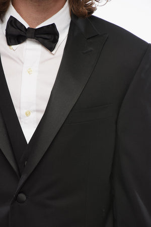 CODE Three-Piece Suit With Peak Lapel