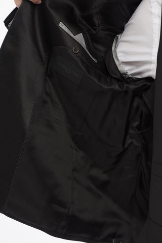 CODE Three-Piece Suit With Peak Lapel