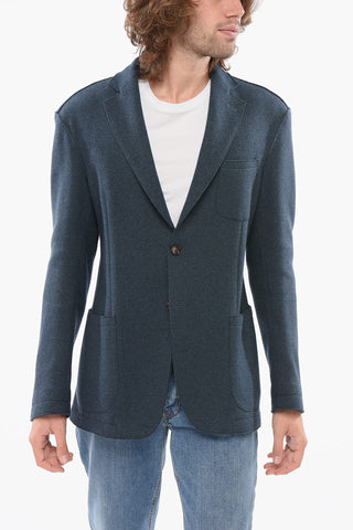 CC COLLECTION Unlined Wool-Blend Blazer