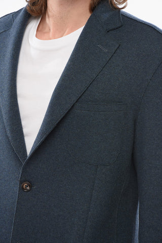 CC COLLECTION Unlined Wool-Blend Blazer