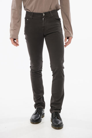 ID Pantaloni 5 Tasche Slim-fit