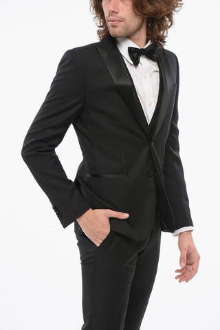 CODE 3 Piece Suit with Peak Lapel