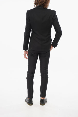 CODE 3 Piece Suit with Peak Lapel
