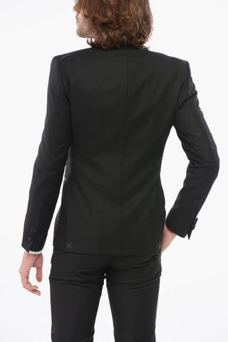 CODE 3 Piece Suit with Peak Lapel