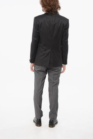 3 Pieces ACADEMY Suit With Striped Pants