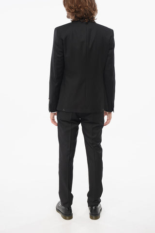 CC COLLECTION Cremony RESET Suit with Satin Shawl Lapel