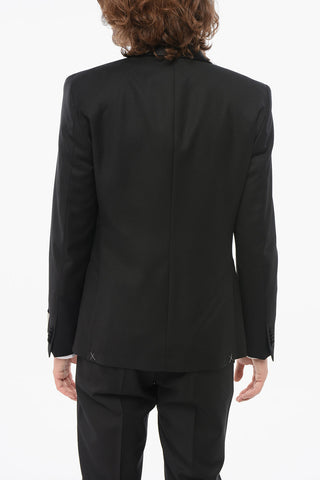 CC COLLECTION Cremony RESET Suit with Satin Shawl Lapel