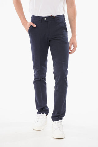 Straight-fit Cotton Chino Pants