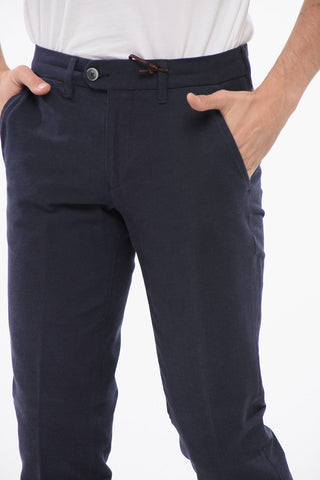 Straight-fit Cotton Chino Pants