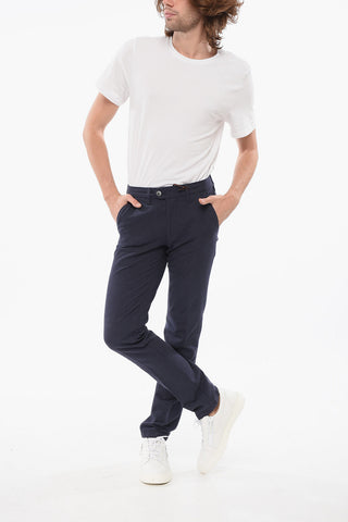 Straight-fit Cotton Chino Pants