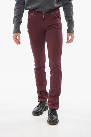 ID 5-Pocket Slim-Fit Cotton Trousers