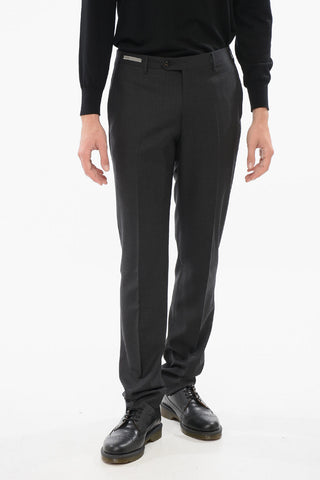 Regular Fit Wool Pants