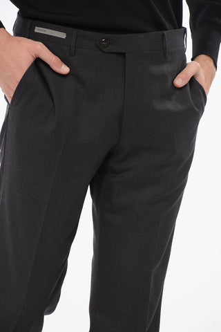 Regular Fit Wool Pants