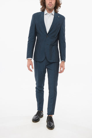 CC COLLECTION Linen Blend RELIGHT Suit