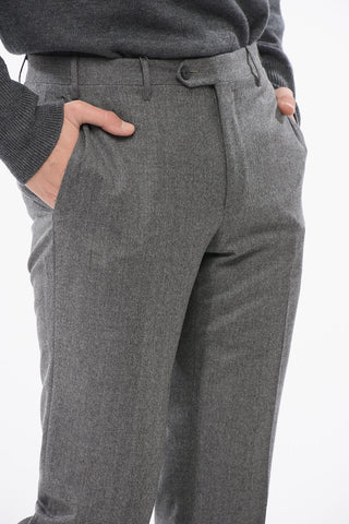 Pantaloni In Lana LEADER Regular Fit