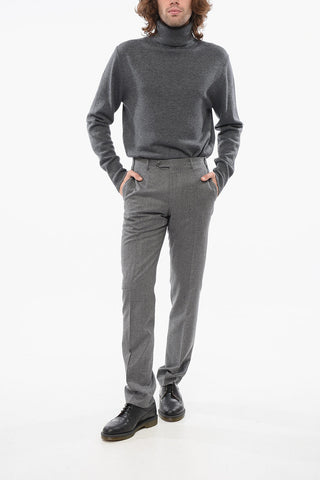 Pantaloni In Lana LEADER Regular Fit