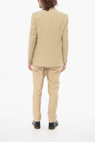 CC COLLECTION Cotton Suit with Flap Pockets