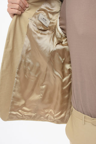CC COLLECTION Cotton Suit with Flap Pockets