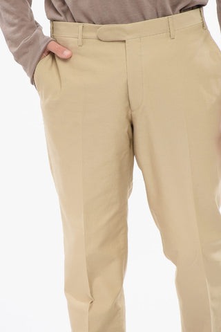 CC COLLECTION Cotton Suit with Flap Pockets