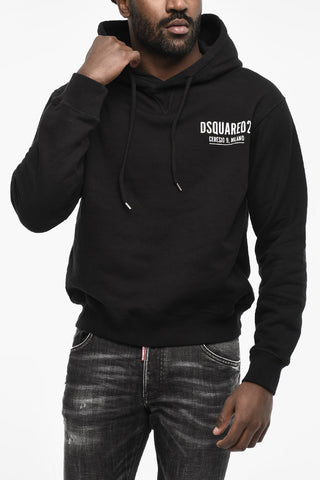 Cotton Hoodie with Logo