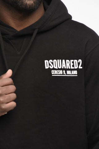 Cotton Hoodie with Logo