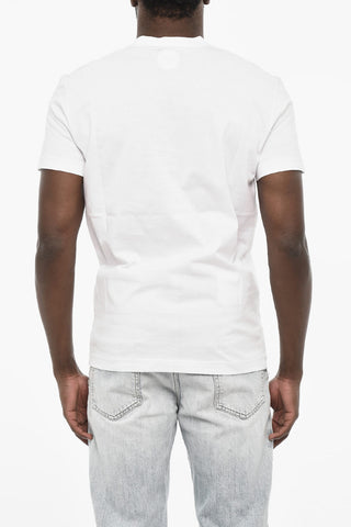 T-shirt Girocollo Stampata 