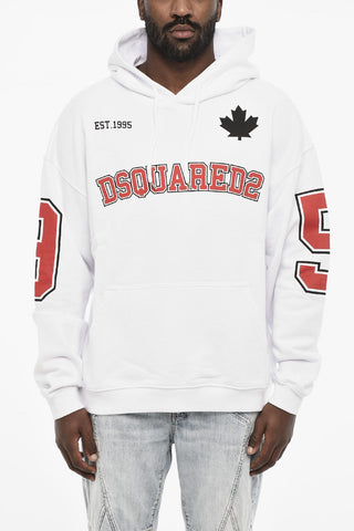 Cotton Hoodie with Patch Pocket
