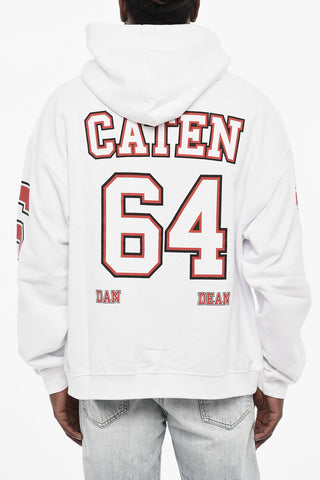 Cotton Hoodie with Patch Pocket