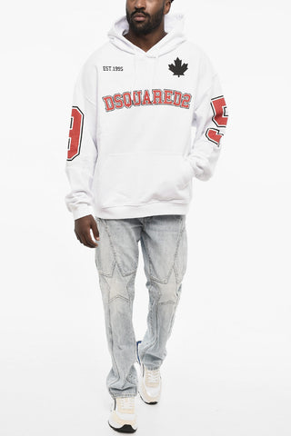 Cotton Hoodie with Patch Pocket