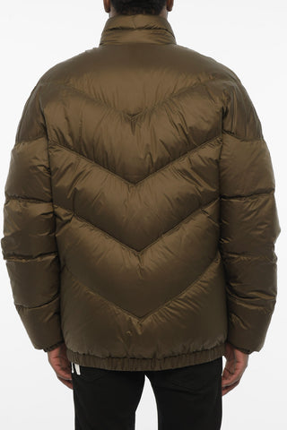 Quilted Jacket with Zip Closure and Monogram