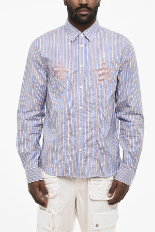 Striped Shirt with Frontal Stars