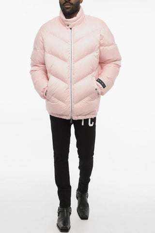 Quilted Jacket with 2 Pockets and Zip Closure