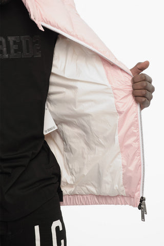 Quilted Jacket with 2 Pockets and Zip Closure