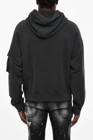 Felpa Hoodie a Tinta Unita