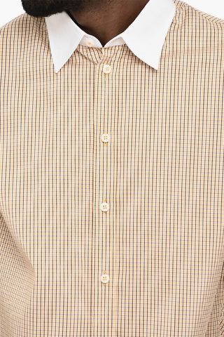 Check Cotton Casual Shirt