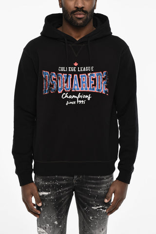 Cotton Hoodie with Frontal Printed