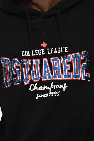Cotton Hoodie with Frontal Printed