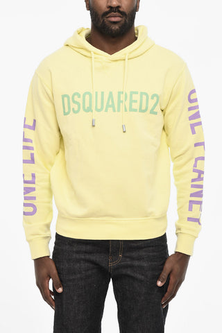 Cotton Hoodie with Logo