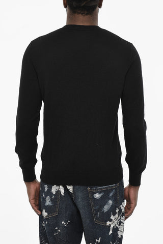 Virgin Wool Lightweight Crew-neck Sweater