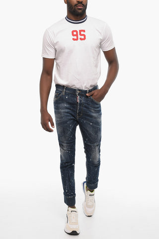Jeans Regular Fit Ad Effetto Acid Wash