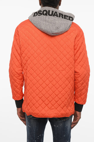 Quilted Jacket with Snap Buttons
