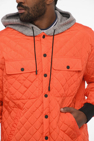 Quilted Jacket with Snap Buttons