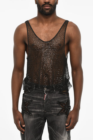 Top Tank Opework in Paillettes