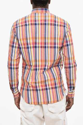 Button Down Check Cotton SUMEMR Shirt