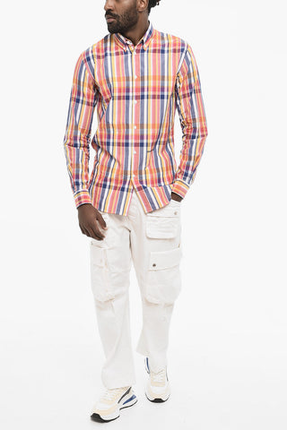 Button Down Check Cotton SUMEMR Shirt