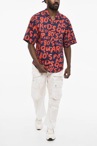 All-Over Monogram Two-Tone Shirt