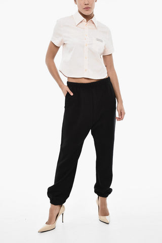Joggers in Cotone Oversize a Vita Bassa 