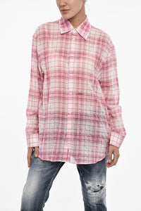 Camicia Oversize a Quadri